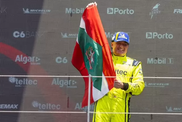 Pódio: Gaidzinski levanta a bandeira de SC em Portugal
