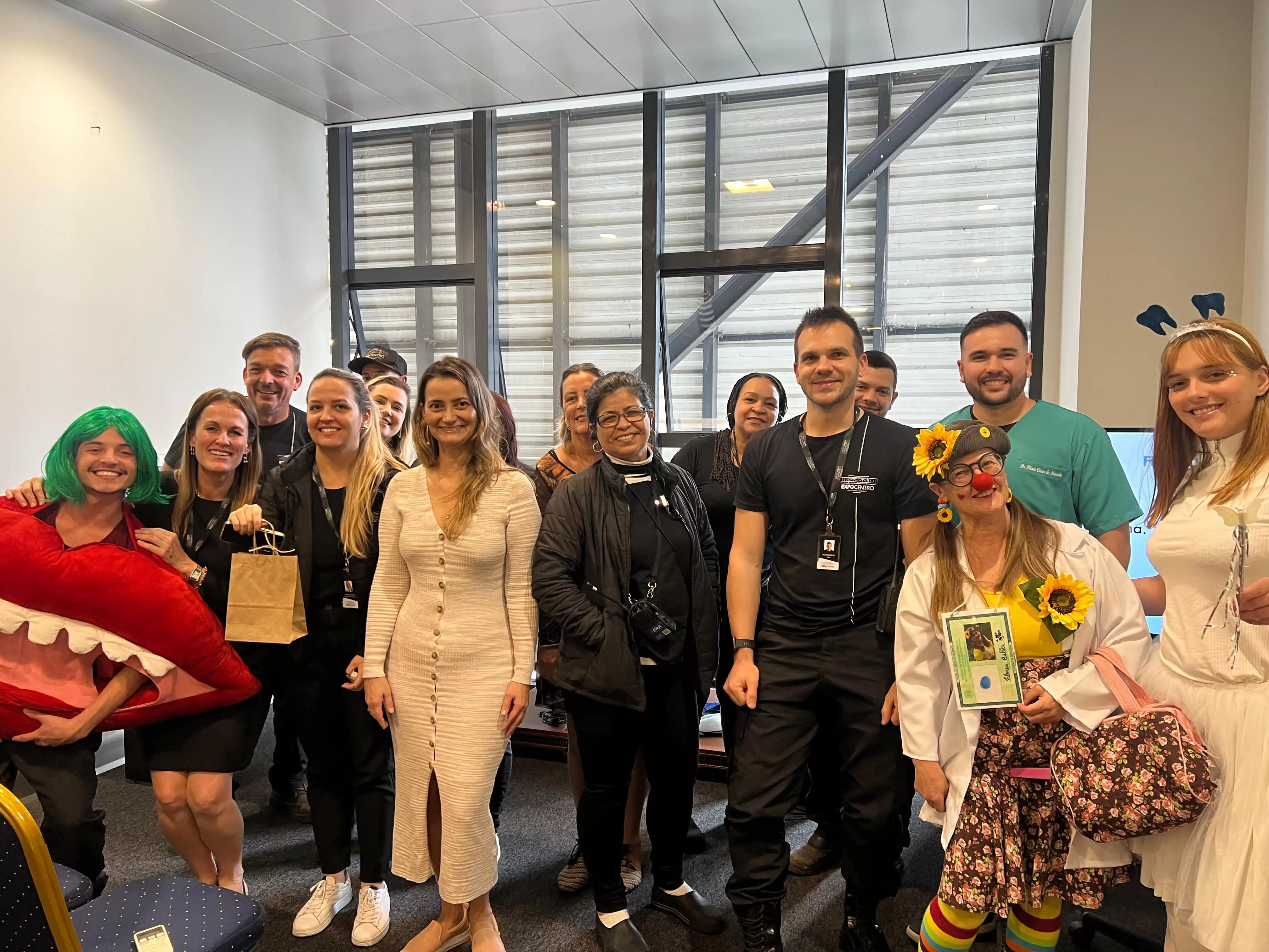 Expocentro promove roda de conversa sobre saúde bucal com colaboradores