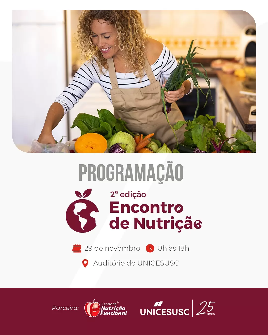 Florianópolis recebe evento sobre nutrição e sustentabilidade