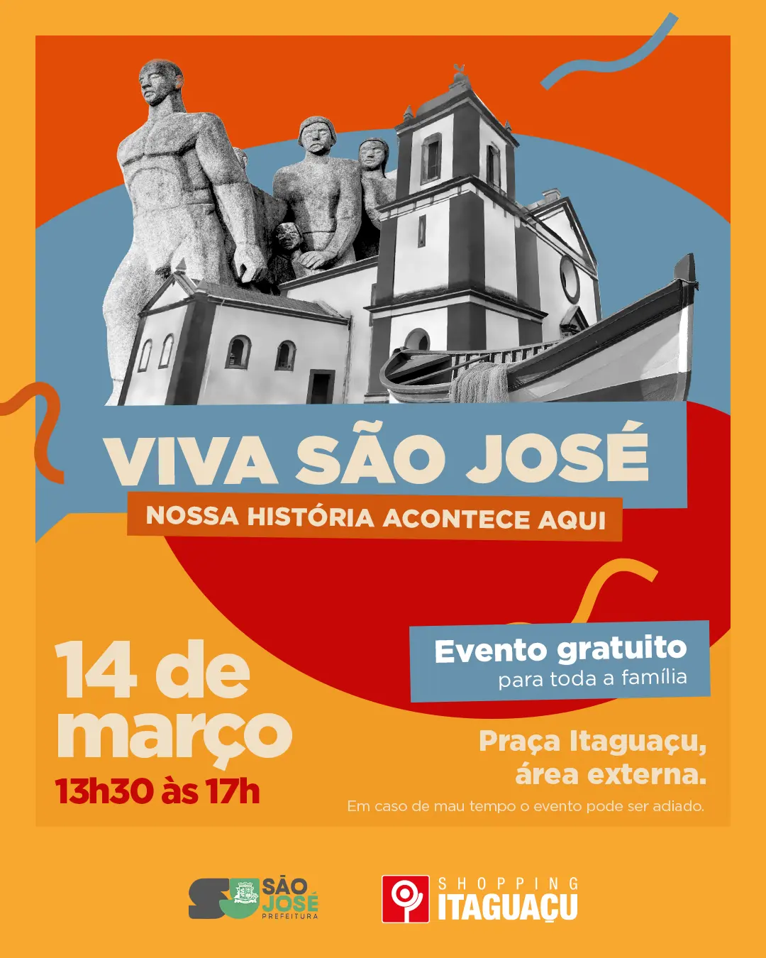 Shopping Itaguaçu celebra os 276 anos de São José com evento gratuito para toda a família