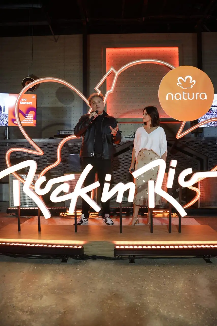 Se tem cultura, tem mistura, tem Natura: marca anuncia patrocínio ao Rock in Rio 2026