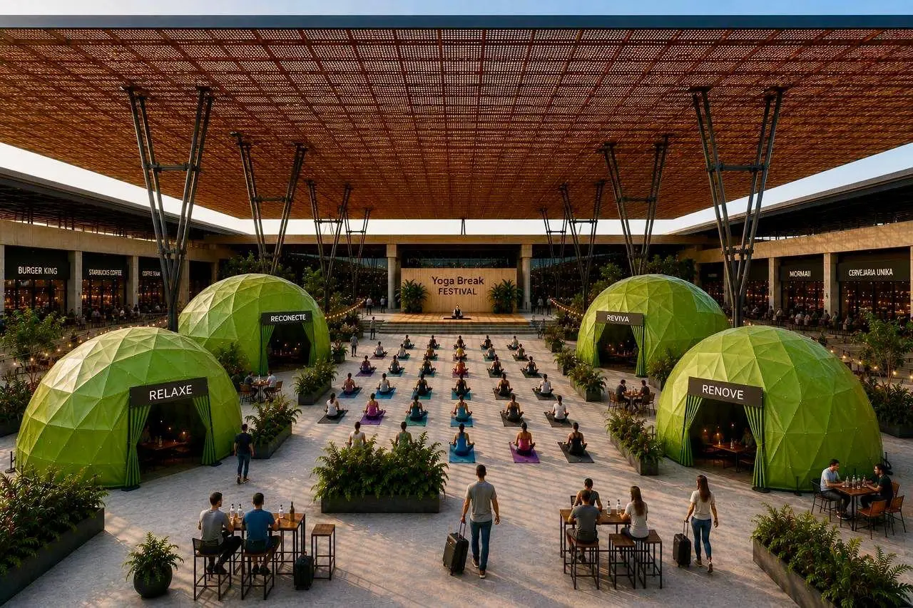 Yoga Break Festival leva dois dias de bem-estar ao Floripa Airport em novembro