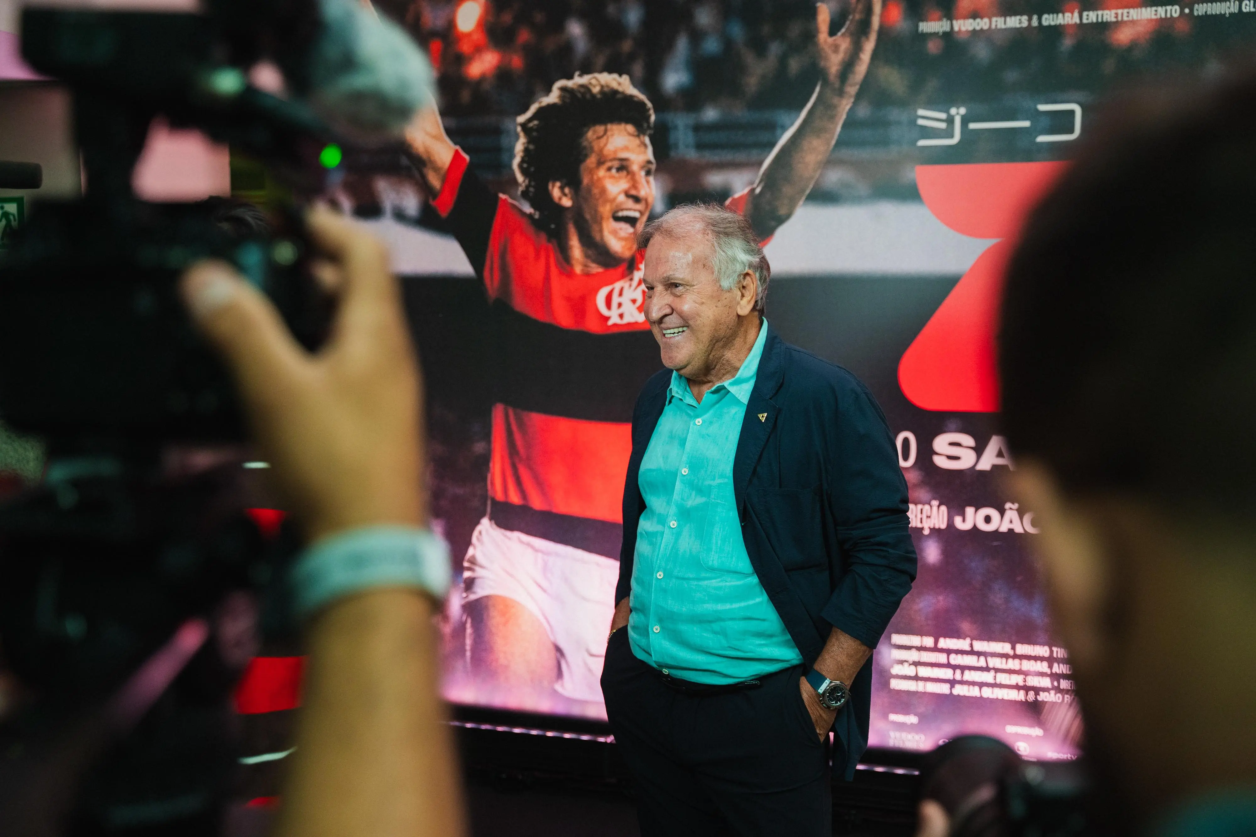  Com patrocínio do Sicoob, filme sobre Zico inicia pré-estreias pelo país