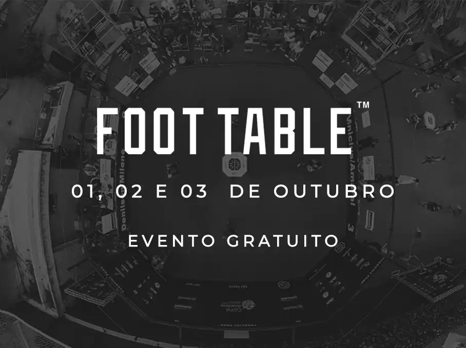 Arena Foot Table acontece no próximo fim de semana no Floripa Shopping