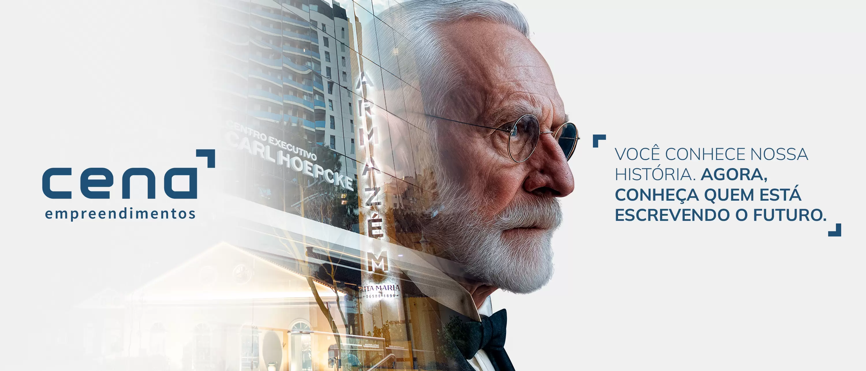 Carl Hoepcke inspira campanha que conecta legado e futuro em Florianópolis