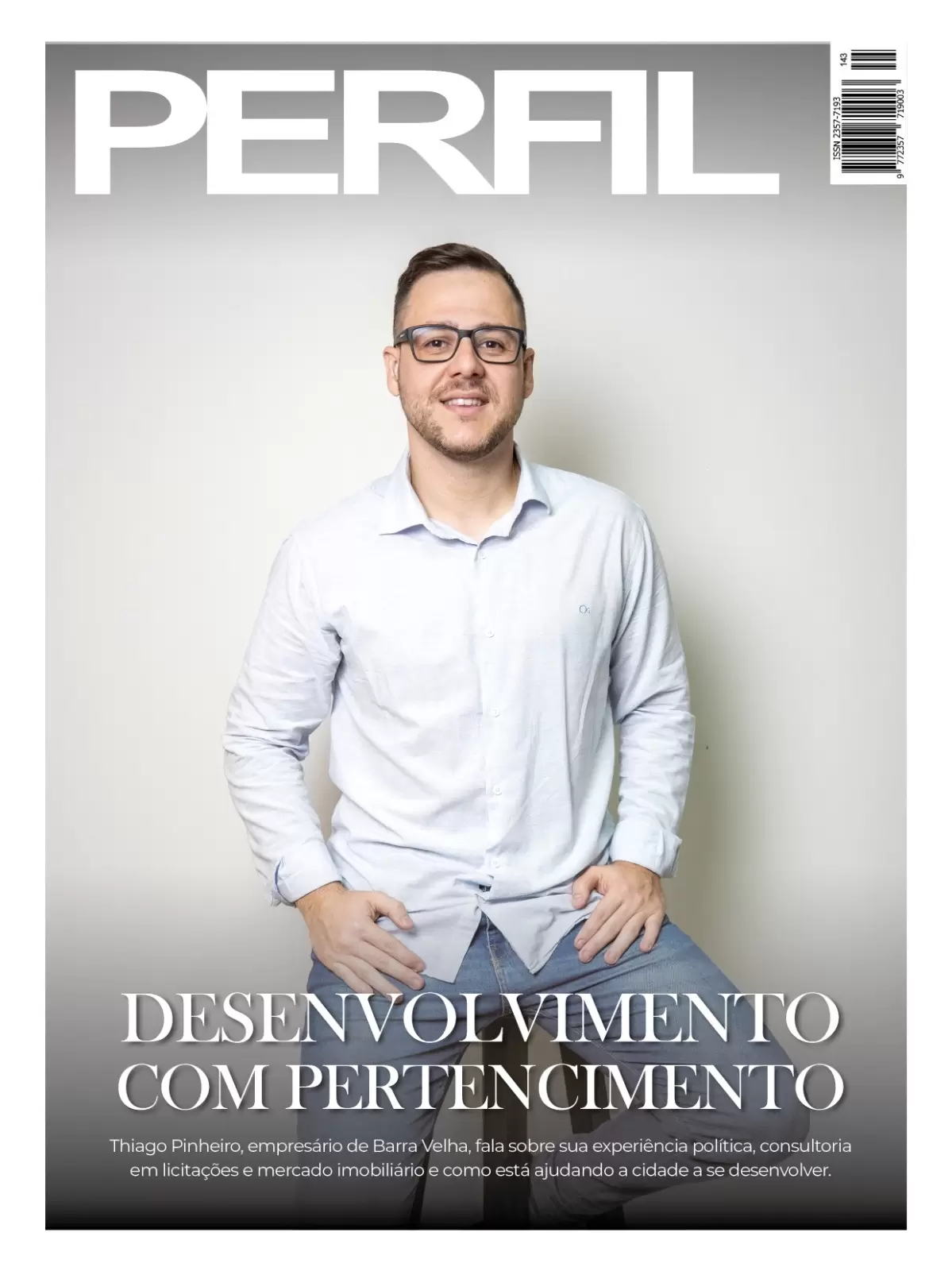 Revista PERFIL lança edição 143 com destaque para desenvolvimento regional e protagonismo empresarial