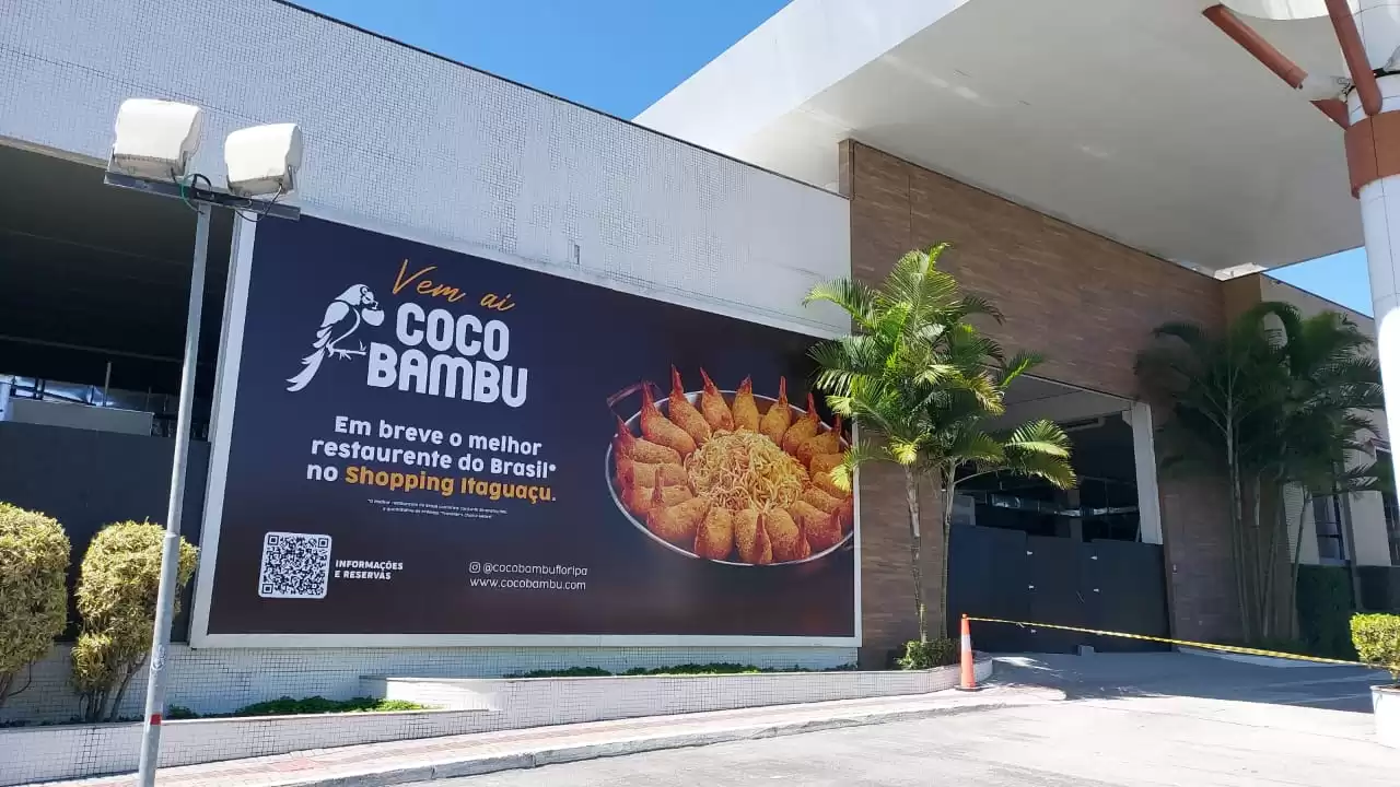 Coco Bambu abre processo de seleção para restaurante no Shopping Itaguaçu