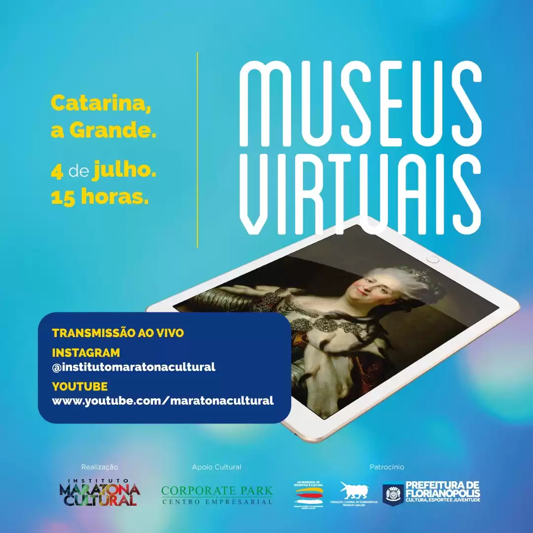 Com um dos maiores acervos do mundo, o Museu Hermitage será o destino do Museus Virtuais deste sábado (04)