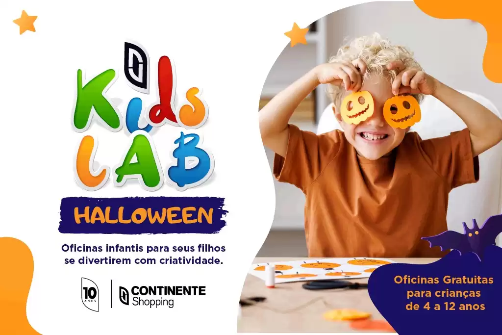 Continente Kids Lab retorna com diversas oficinas gratuitas para crianças