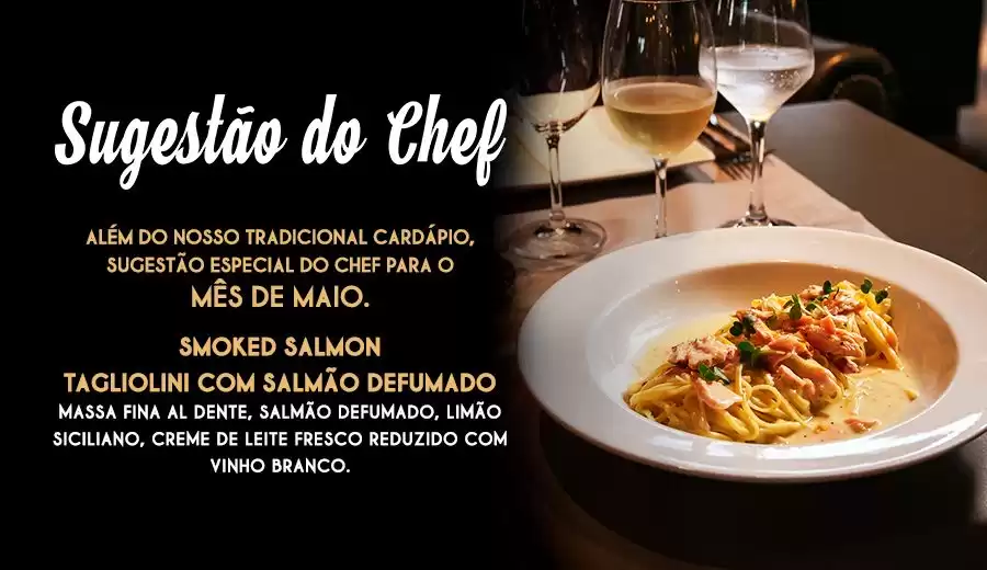 Donna apresenta nova sugestão do chef para o mês de maio