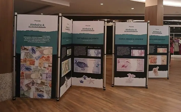 Sicoob leva exposição “Dinheiro e Sustentabilidade” e contação de histórias à Maratona Cultural de Florianópolis  