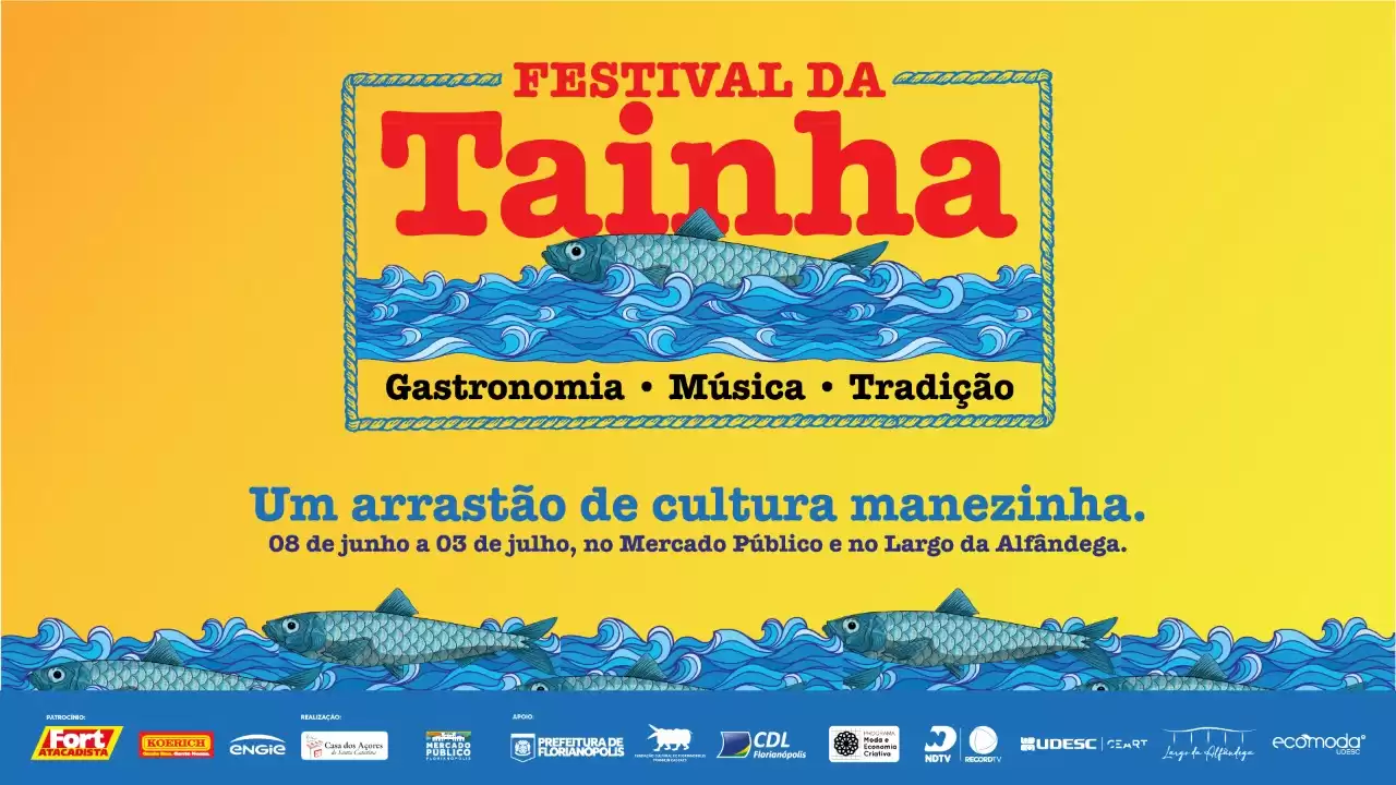 Festival da Tainha tem início nesta quarta-feira (08) no centro de Florianópolis