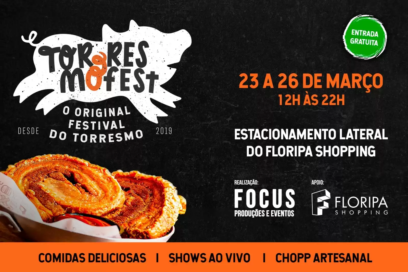 Floripa Shopping recebe maior festival de torresmo do Brasil