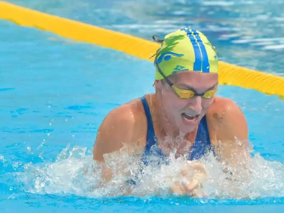 Gerusa Schramm será a única catarinense a participar do mundial de natação no Japão