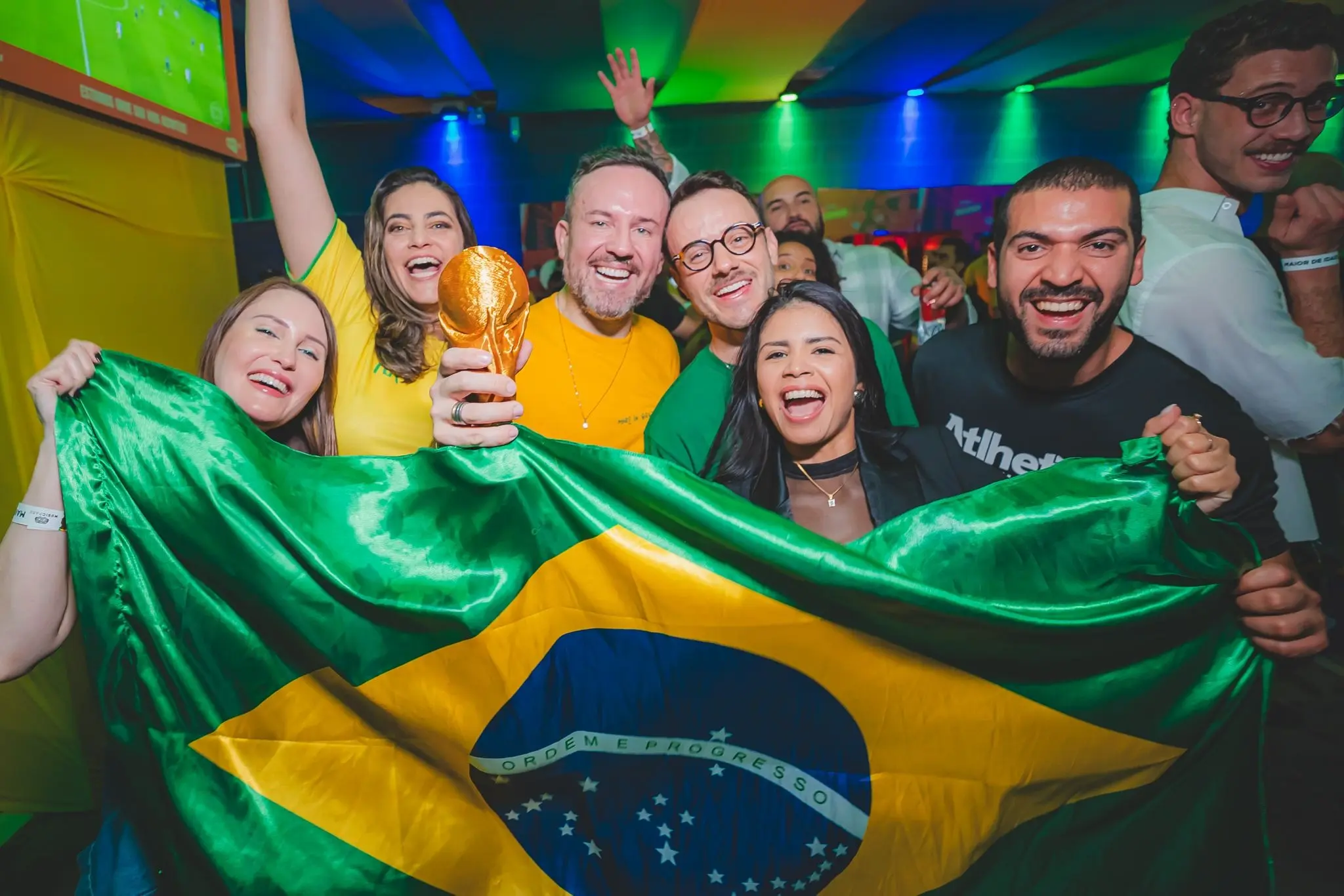 Ginga Florianópolis reúne 2 mil torcedores em transmissão da vitória do Brasil contra o Haiti