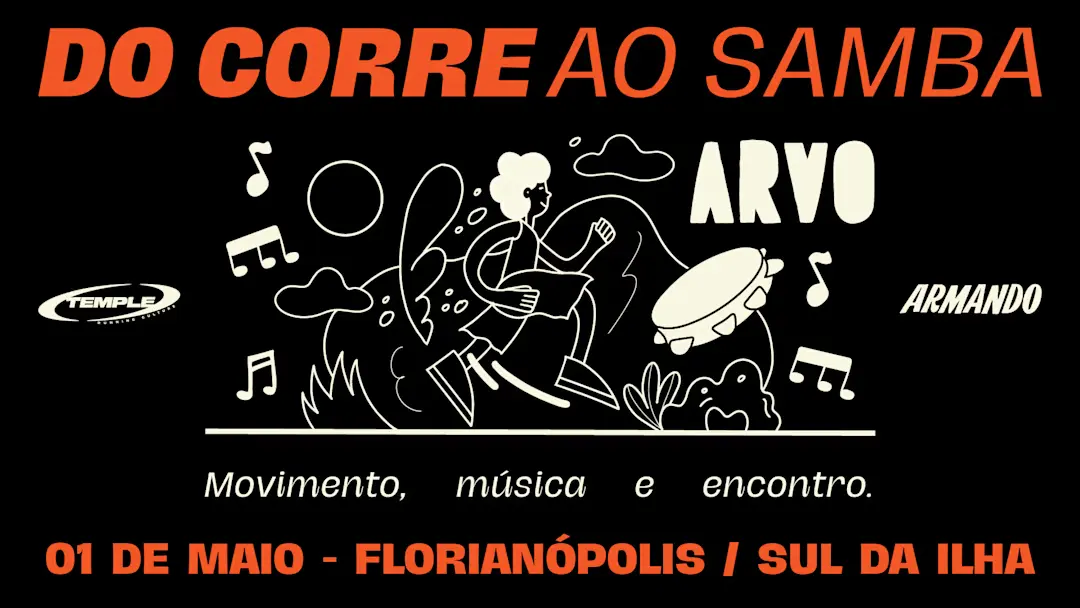 ARVO Festival promove corrida e roda de samba no Dia do Trabalhador, em parceria com Léo Abreu