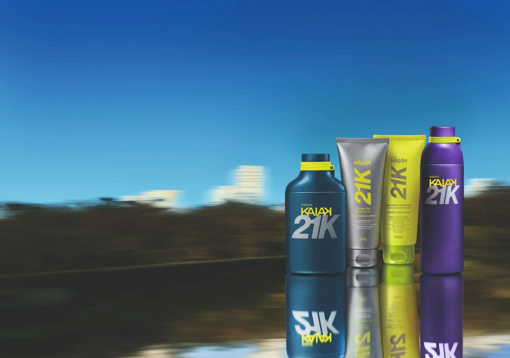 Natura lança Kaiak 21K com Fresh Amplify, tecnologia inédita na perfumaria
