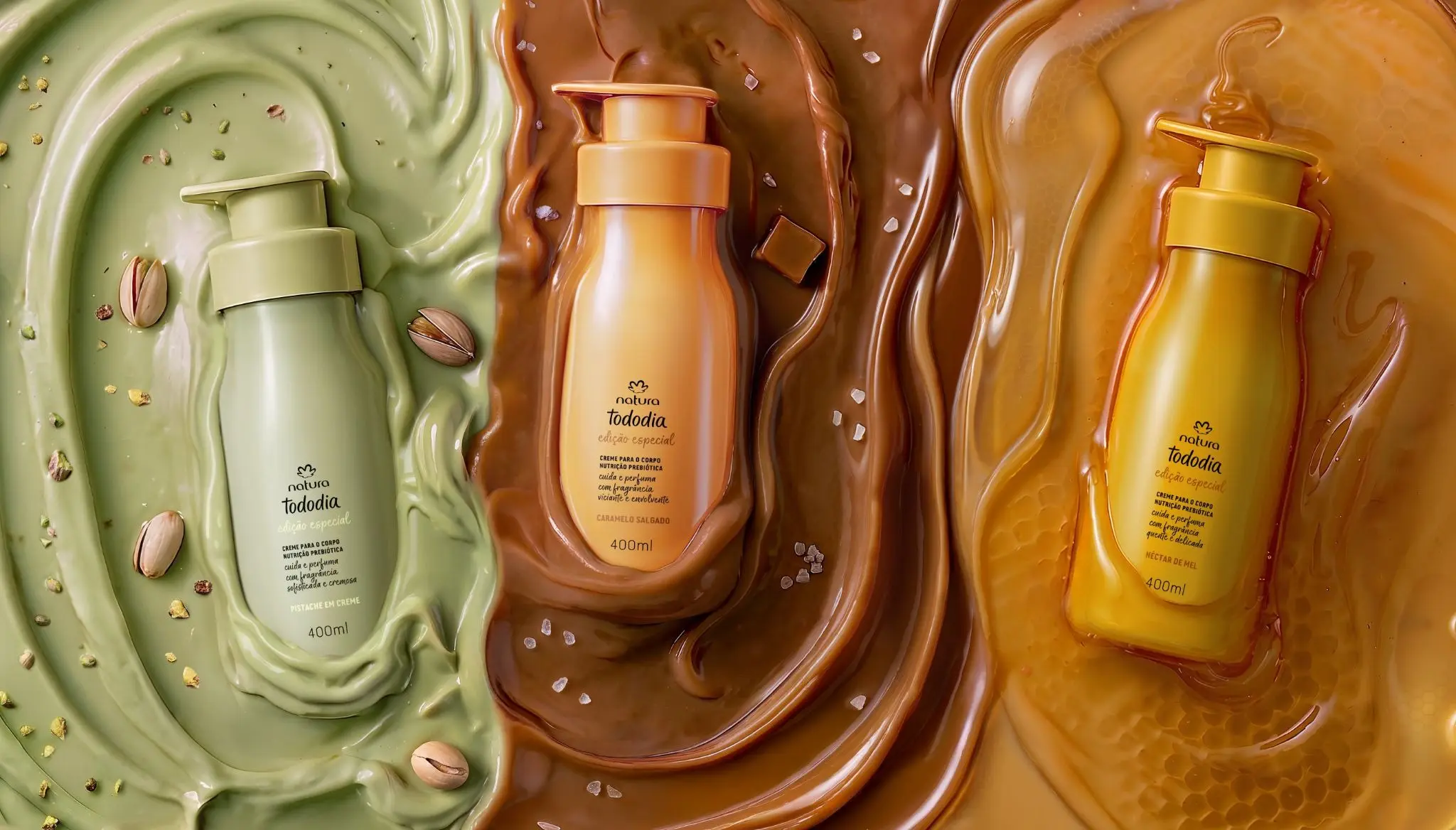 Natura Tododia eleva a tendência gourmand com nova edição limitada e experiências sensoriais para consumidores pelo Brasil