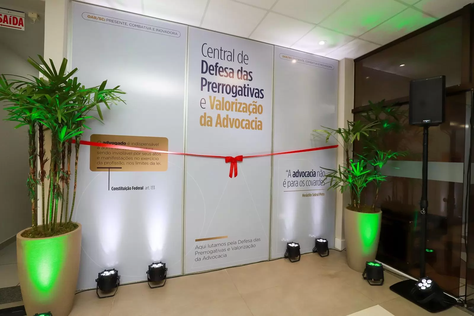 OAB/SC inaugura Central das Prerrogativas para garantir acesso pleno à justiça