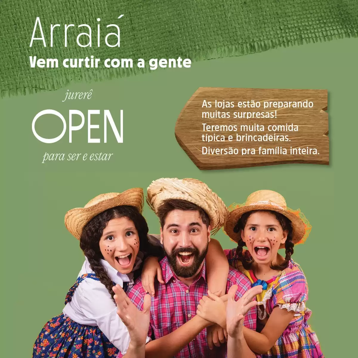 Jurerê OPEN promove festa junina neste final de semana