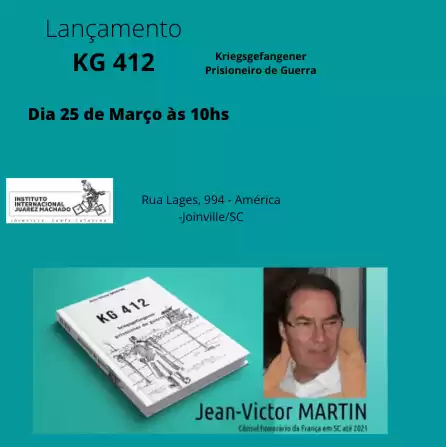 Lançamento de livro sobre a Segunda Guerra Mundial