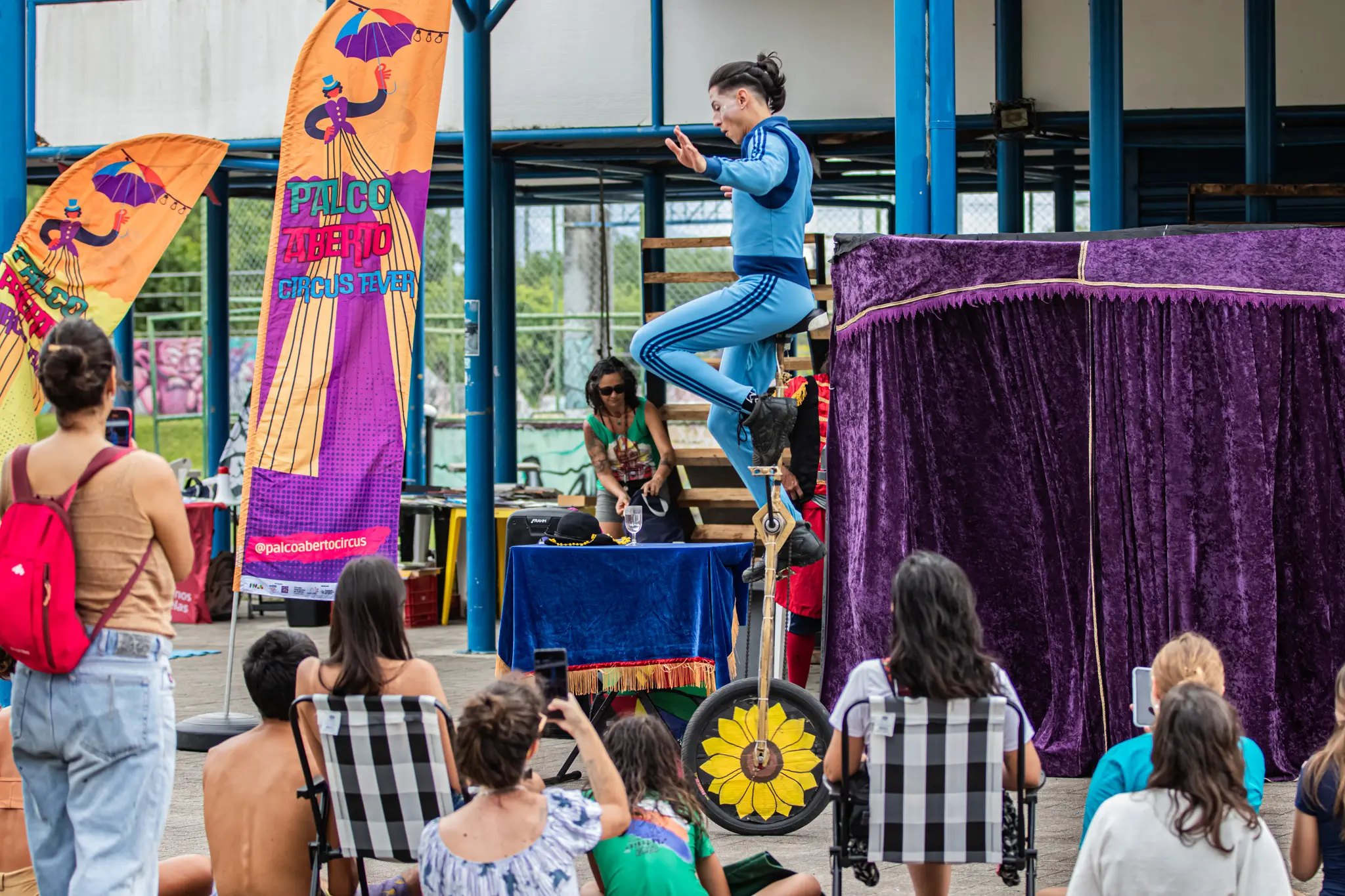 A última edição do Palco Aberto Circus Fever em 2025 será neste domingo (21)