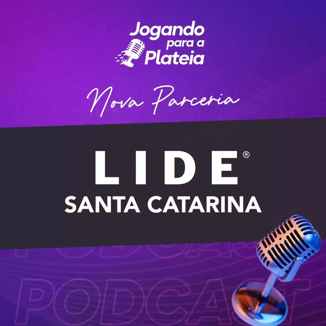 Podcast “Jogando para a plateia” anuncia parceria com o LIDE e estreia novo estúdio