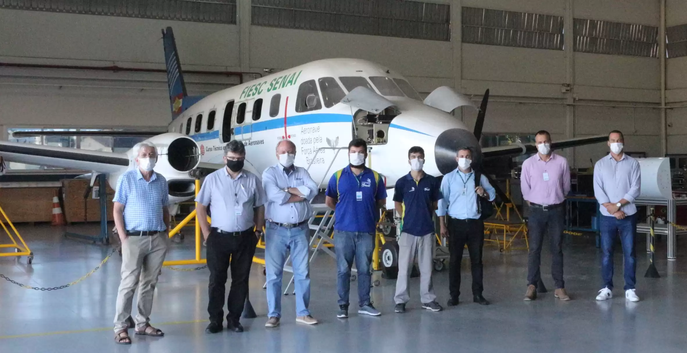 Projeto da FIESC e Instituto Vilson Groh pode inserir jovens no mercado de manutenção de aeronaves