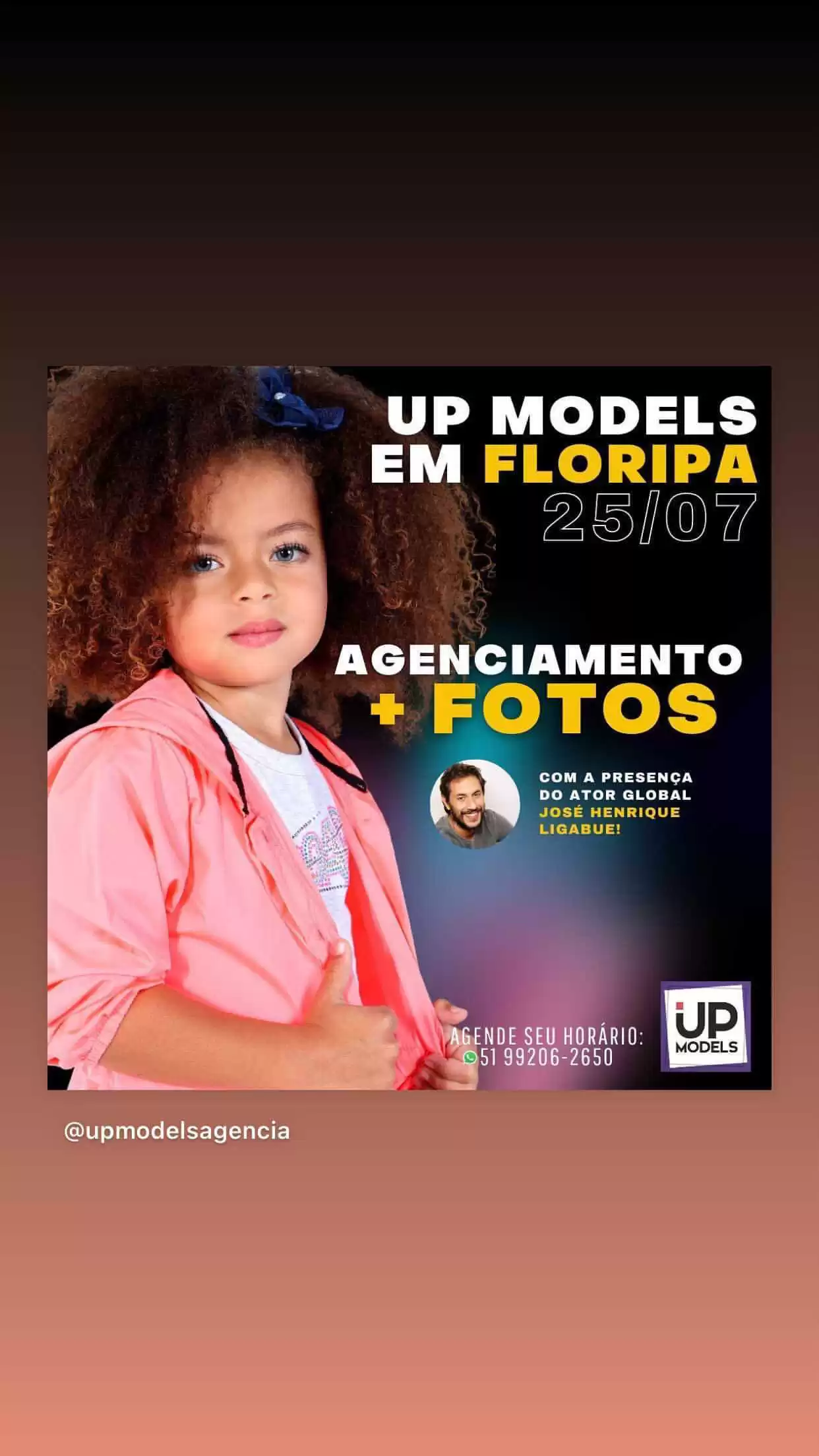 Seletiva de modelos em Floripa.