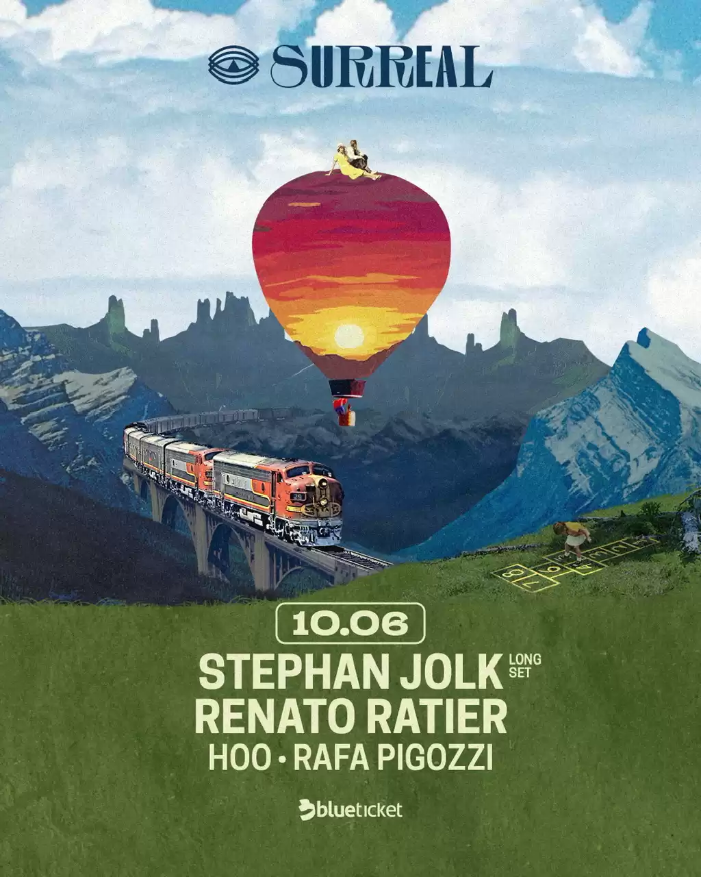 SURREAL PARK APRESENTA STEPHAN JOLK E RENATO RATIER NESTE SÁBADO, 10 DE JUNHO