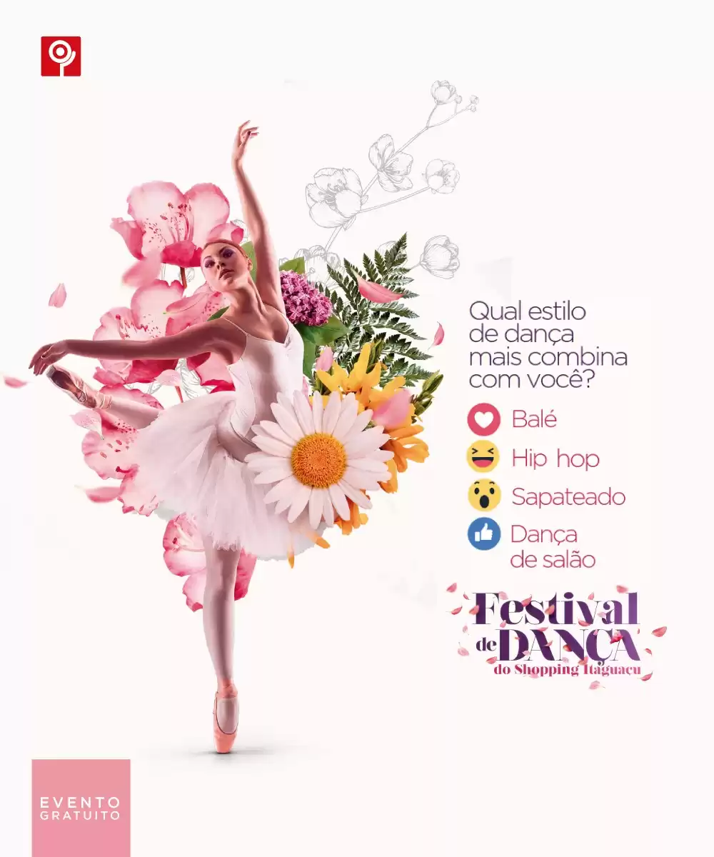 Últimos dias para inscrições no 33° Festival de Dança do Shopping Itaguaçu 