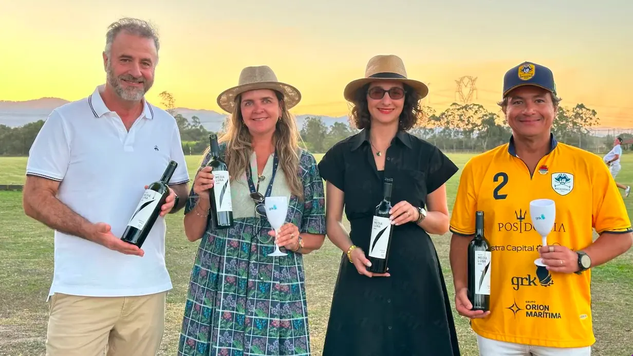 GRK Vinhos apresenta o Media Luna, de Manuel Ferrer, durante o Torneio de Polo Bucaneiros