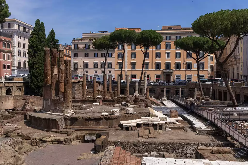 Área Sagrada do Largo Argentina reabre ao público   