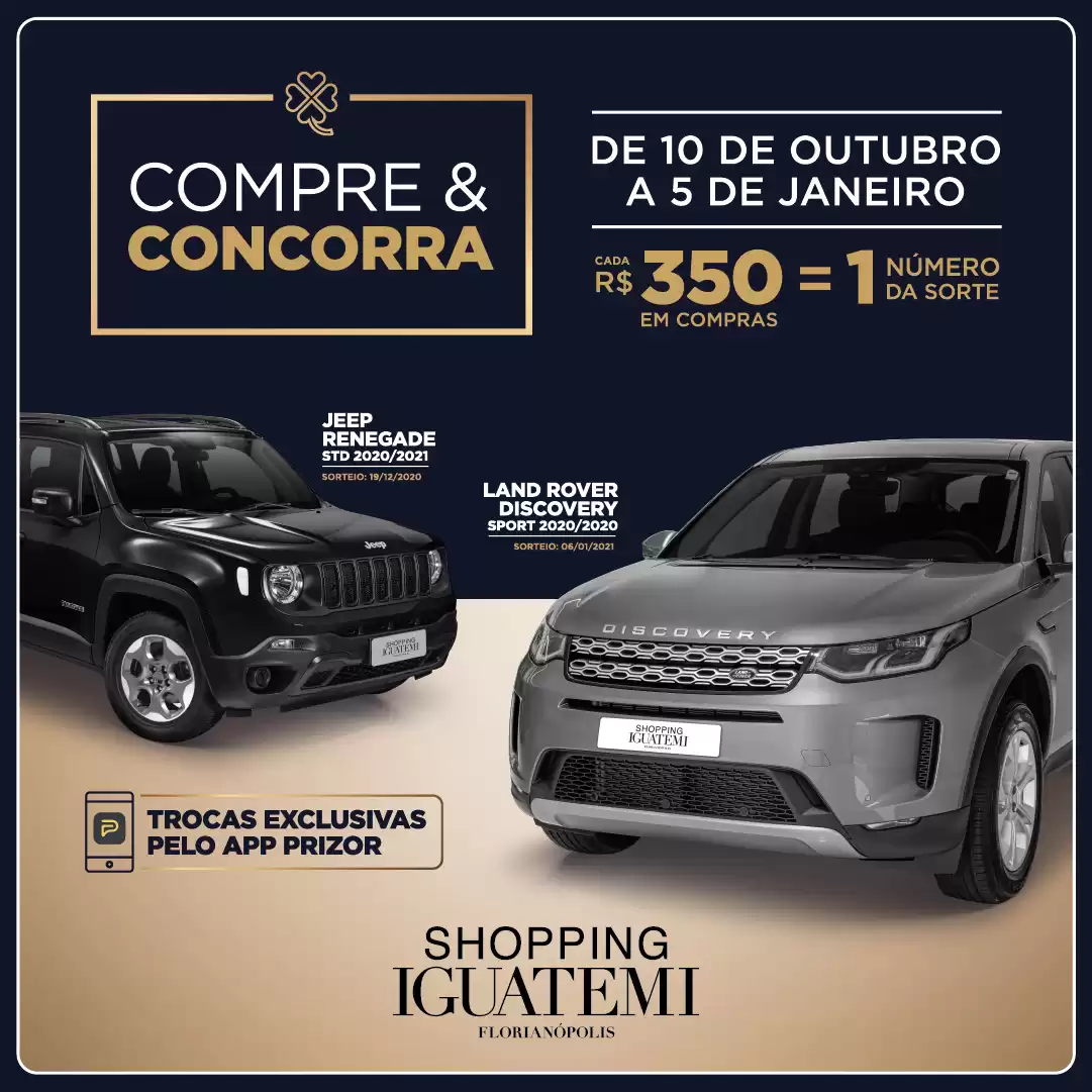 Compre e Concorra - Shopping Iguatemi Florianópolis