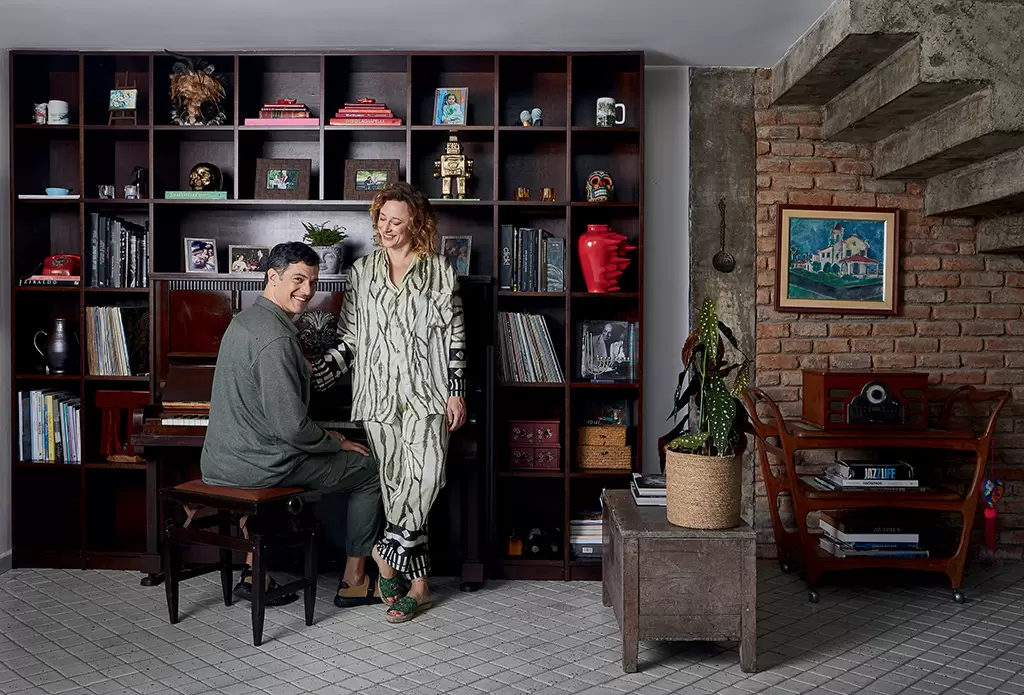 Mateus Solano e Paula Braun abrem as portas de sua morada para Casa Vogue