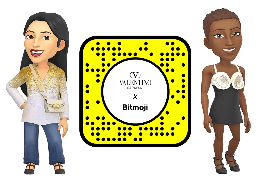 Valentino lança coleção de moda digital no Snapchat