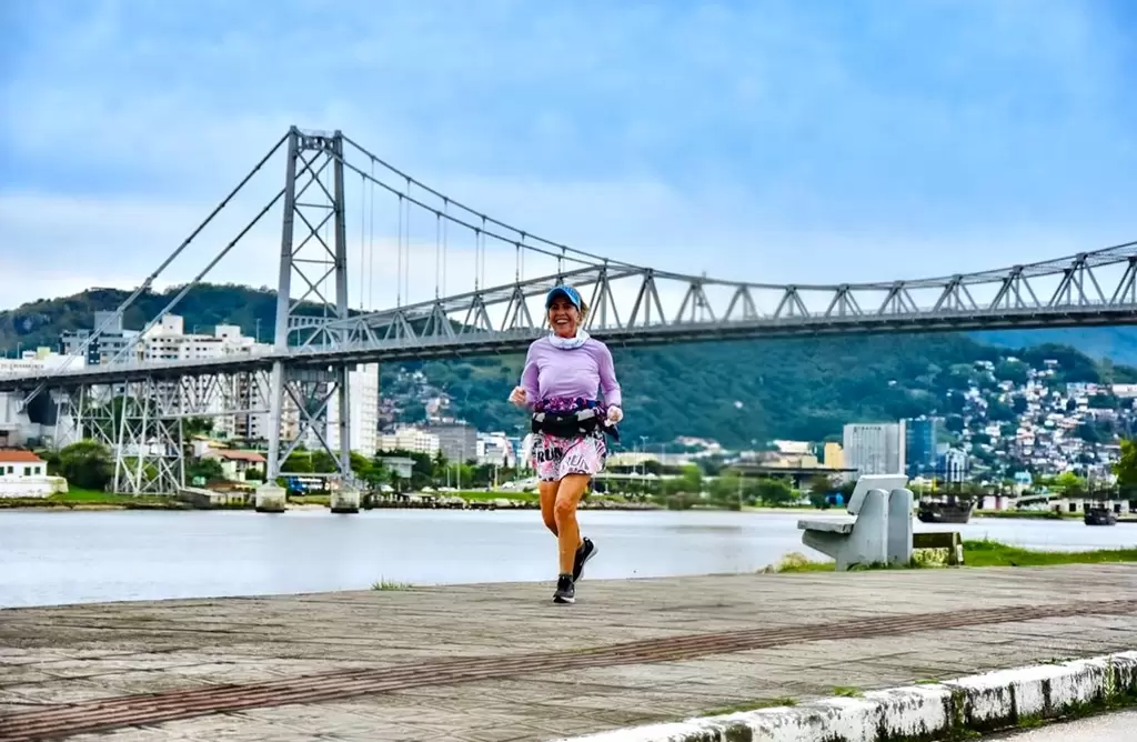 Catarinense celebra 70 anos com desafio de 70 km em 7 dias