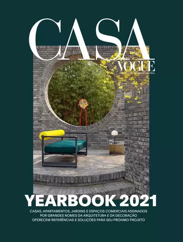 Casa Vogue reúne referências de arquitetura e decoração no Yearbook 2021