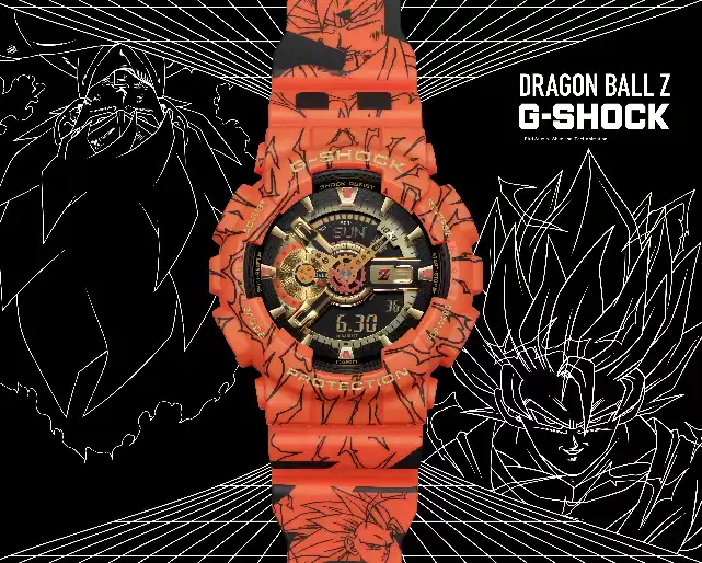 Casio lança modelo G-Shock em colaboração com Dragon Ball Z