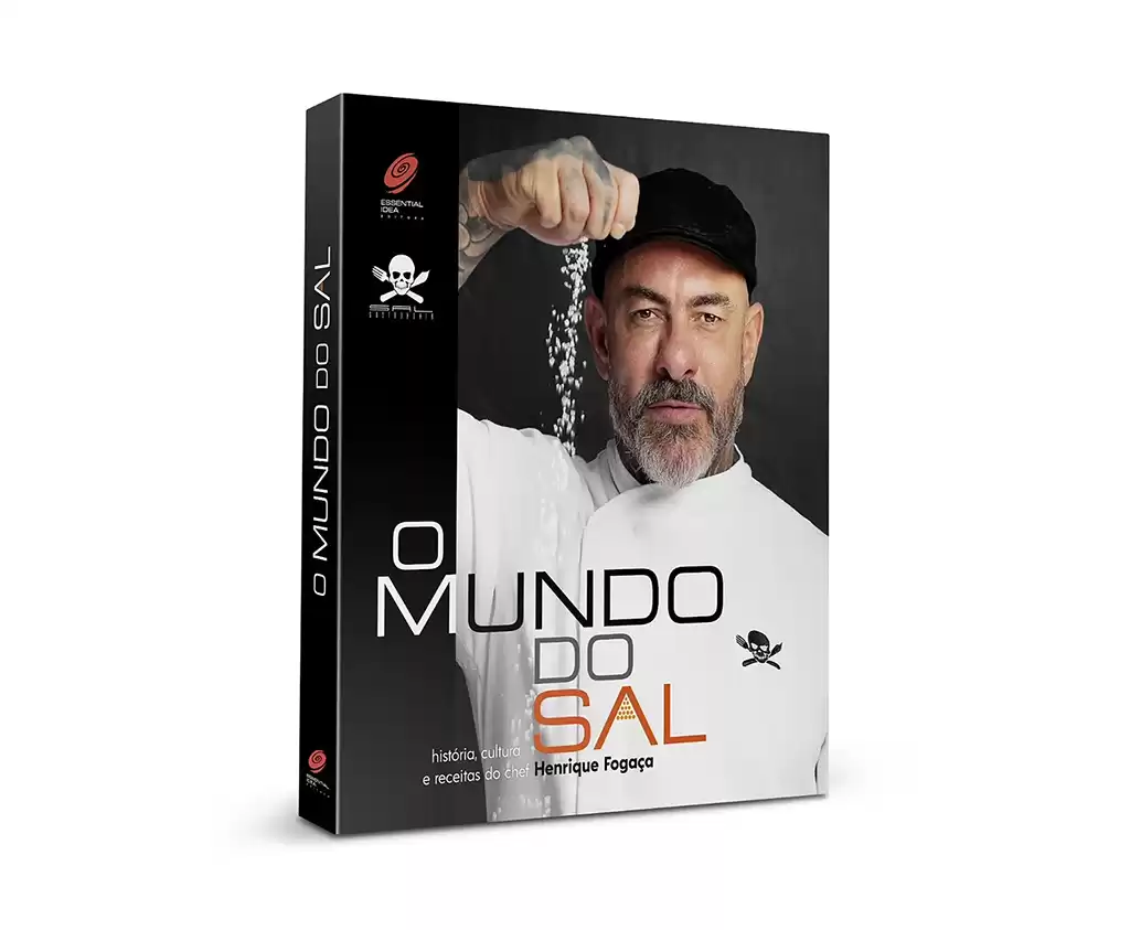 Chef Henrique Fogaça lança o livro O Mundo do Sal