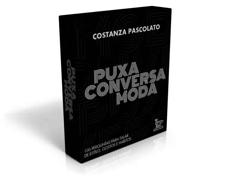 Costanza Pascolato assina livro-caixinha com 100 perguntas sobre moda