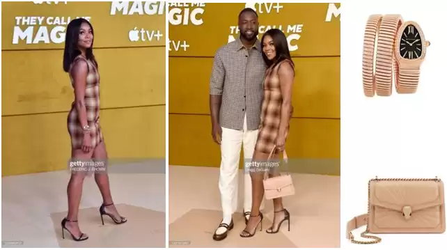 Gabrielle Union brilha usando Bulgari na estreia de They Call Me Magic