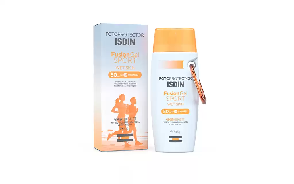 ISDIN lança Fusion Gel Sport, protetor solar corporal com FPS 50 ideal para prática esportiva