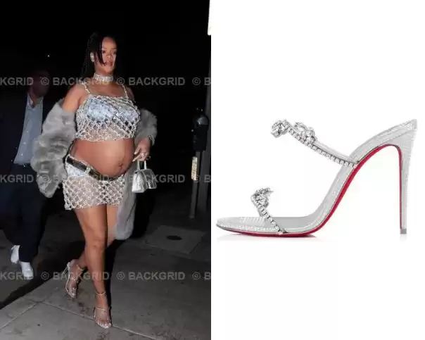 Rihanna veste Christian Louboutin pelas ruas de Santa Monica