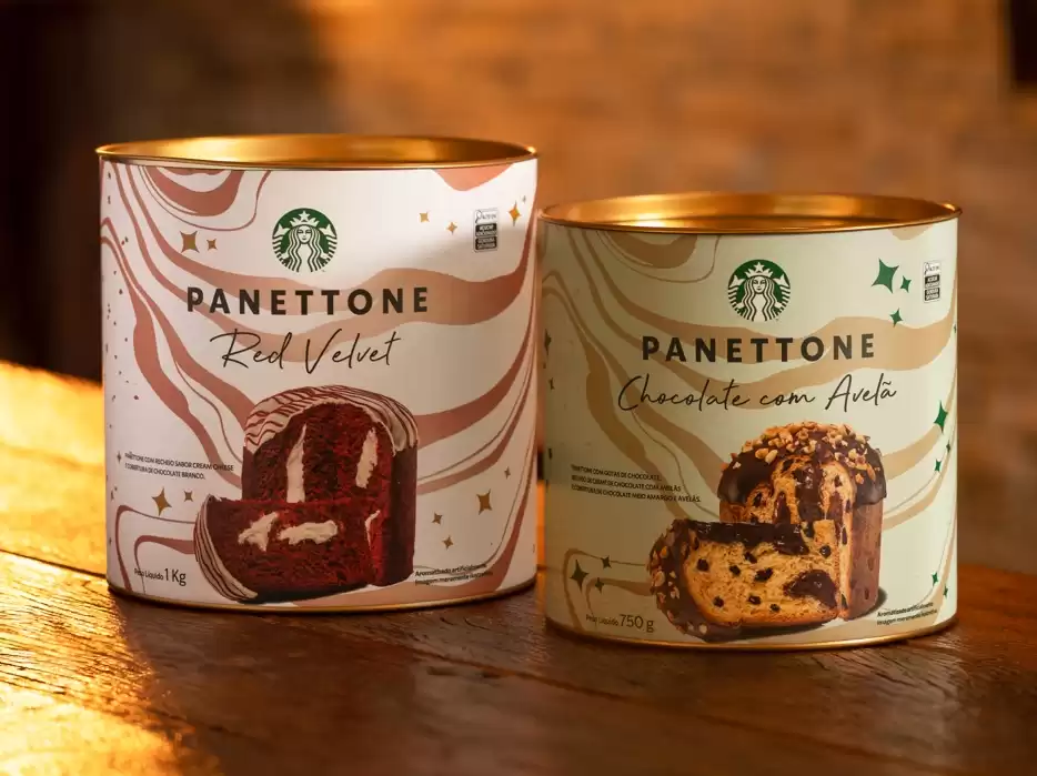 Starbucks Brasil celebra a época mais mágica do ano com Panettones e itens presenteáveis