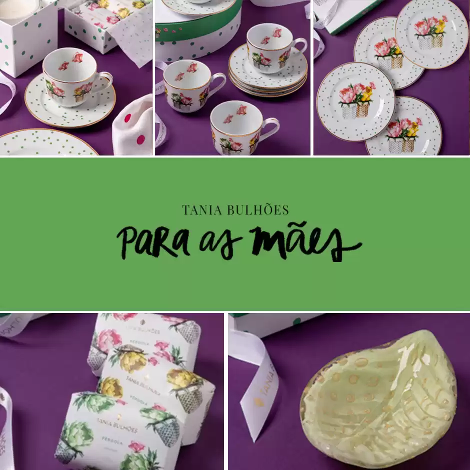 Tania Bulhões lança Coleção para o Dia das Mães