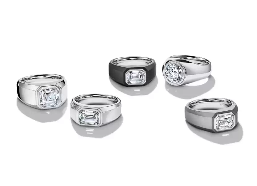 Tiffany&Co. apresenta seu primeiro anel de noivado para homens: The Charles Tiffany Setting